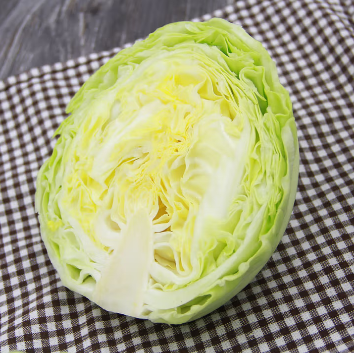 圆白菜青甘蓝2斤 简装 新鲜蔬菜